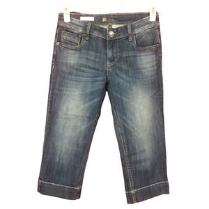 Kut From The Kloth Womens 0 Natalie Crop Factory Distressed Jeans